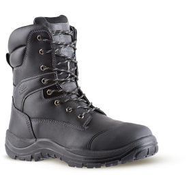 lace up safety boots with zip